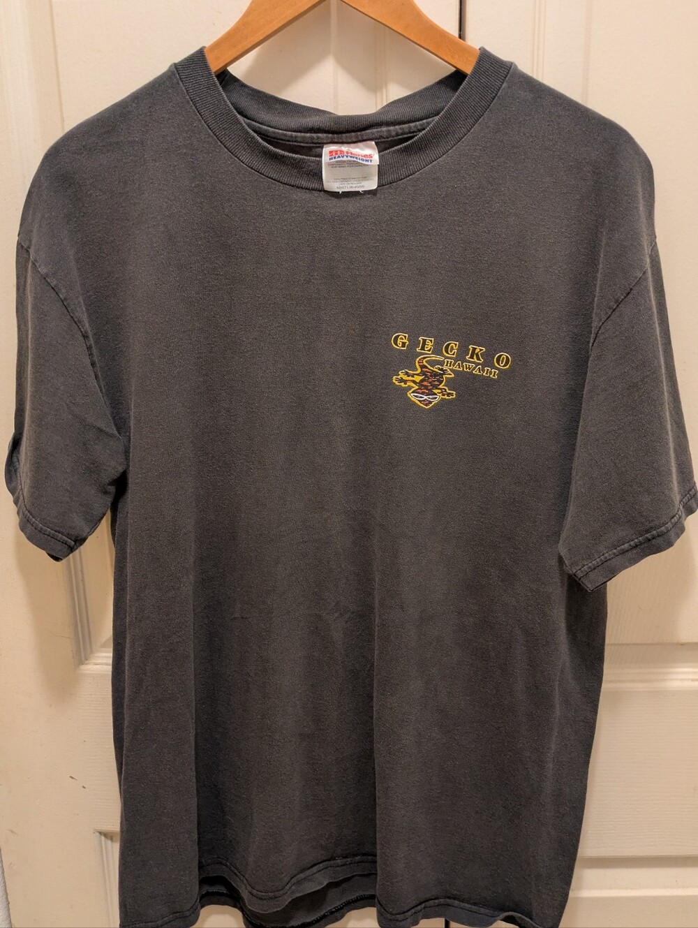 Vintage Gecko Hawaii T-Shirt Sz Lg